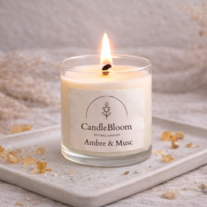 Bougie parfumée Ambre & Musc