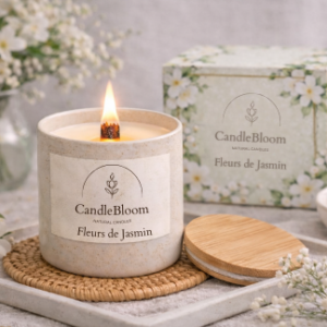 Bougie Fleurs de Jasmin